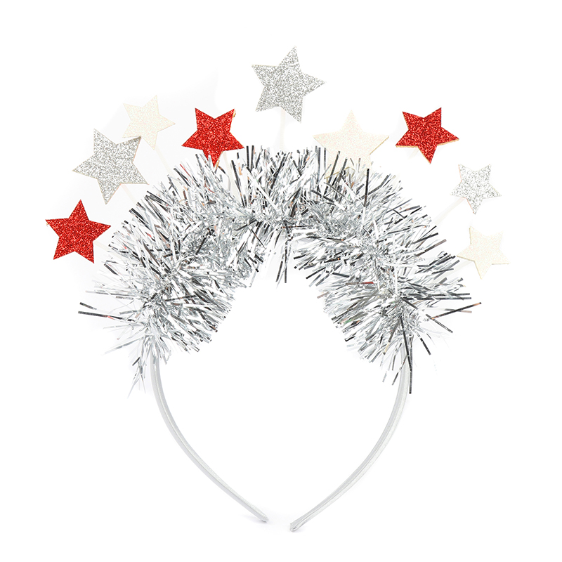 Silver Headband XMAS TY-0138